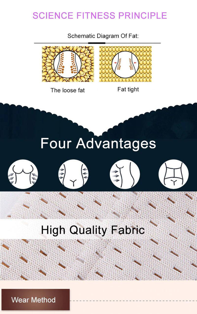 New Technology Waist Trainer Body Shaper - ExquisiteElla